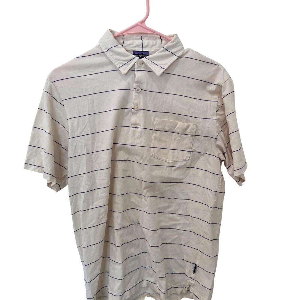 Men's Patagonia  Short Sleeve Polo, Size Small